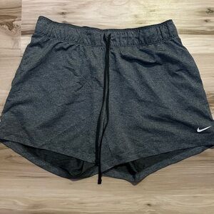 Nike Women's Charcoal Athletic Shorts